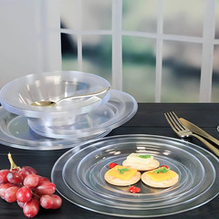 Premium Quality Heavyweight Plastic Bowls China Like. Wedding and Party Dinnerwa