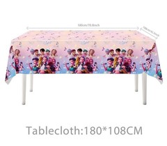 KPop Party Supplies Table Set Plates Cups Table Cover Napkins Themed Party