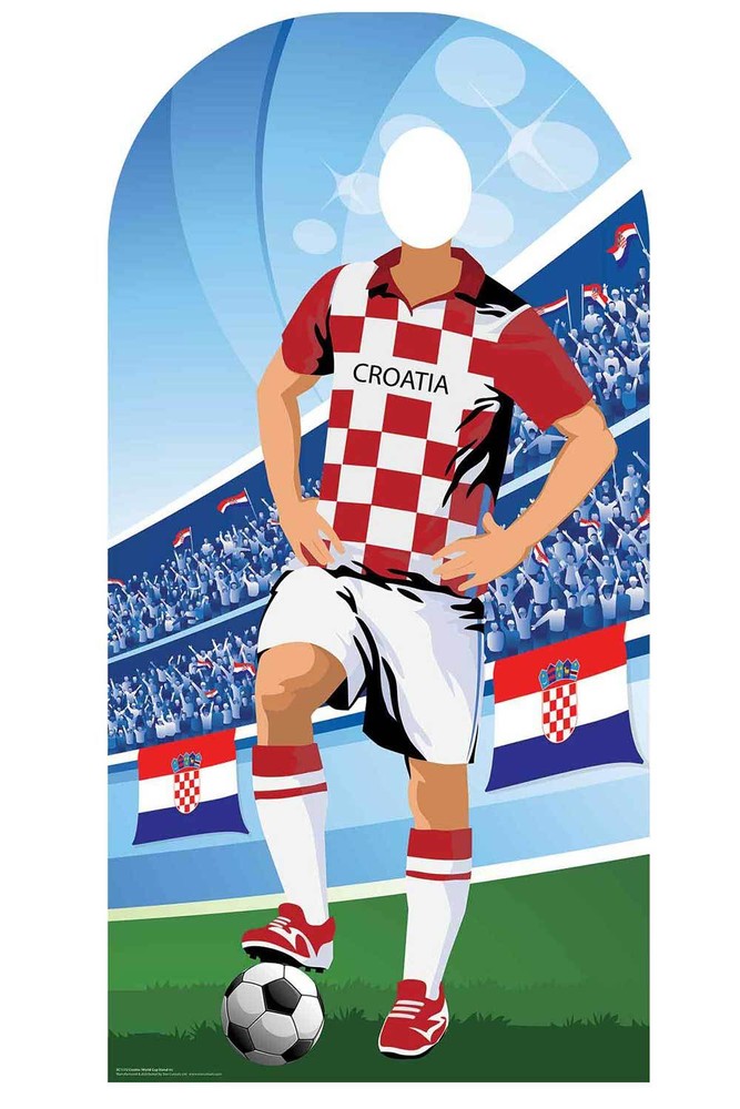 World Cup 2018 Croatia Football Cardboard Cutout Stand-in – Dalic Luka Modric