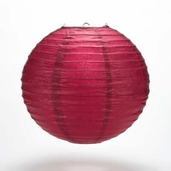 Quasimoon PaperLanternStore Decorative Paper Lantern – (Single, 16-Inch, Velv…