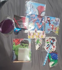 Mini Spider-Man Birthday Decorations Cartoons Spider-Man