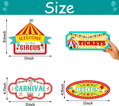 20 Pieces Party Direction Signs Decor, Welcome Directional Signs for Birthday Sh