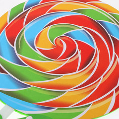 2 Pcs Lollipop Prop Large Lollipop Decoration Giant Fake Candy Huge Lollipop Pho