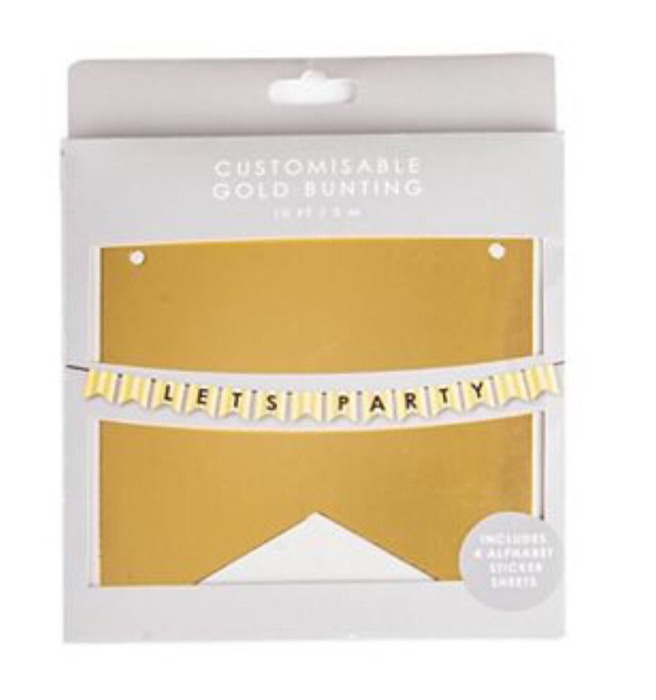 NEW Talking Tables Customizable Party Banner Kit