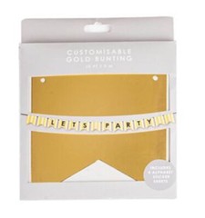 NEW Talking Tables Customizable Party Banner Kit