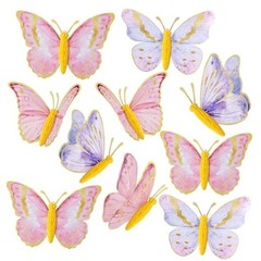 10 Pcs Butterfly Party Decorations 3D Hanging Birthday Decorations