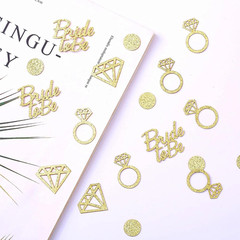 Bridal Shower Table Confetti for Engagement Party Decor Bride to Be,Diamond Ring