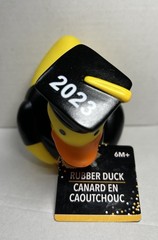 2023 Graduation Rubber Duck with You Did It sign 3.5 inches