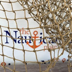 5’x10′ Decorative Fish Net – For Shell Displays, Backdrop Photo Shoots, Parties