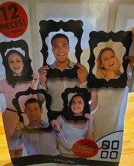 Amscan 12 Piece Photo Booth Prop Frames