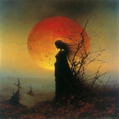 Valentines Day Sunset Into A Love Heart:14 Pictures horror Edition