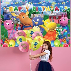 The Backyardigans Party Supplies Party Decor Set Balloons Cake Toppers Banner