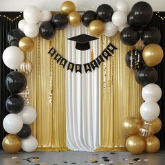 10x10ft Gold Sequin Backdrop Curtains, Wrinkle Glitter Backdrop Drapes for