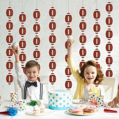 8 Pack Football Party Banners Decorations Garland Kit – [Image-dependent]