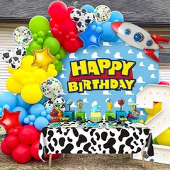 154Pcs Inspired Story Party Decorations Supplies for Teen, Balloon Arch with …