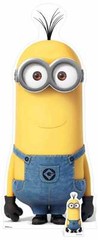 Kevin Minion Despicable Me 3 Minions Lifesize & Mini Cardboard Cutout / Standup