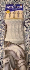 «Wall of Knights» Backdrop 30 Foot Plastic 48″ x 30′ Medieval Renaissance Decor