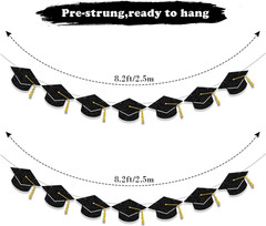Tinbax Graduation Decorations Class of 2026 Party Supplies – Graduation Grad Cap