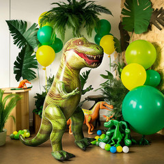 62in Giant T-Rex Dinosaur Inflatable, Over 5ft Tall, Party Decor & Pool Toy Gift