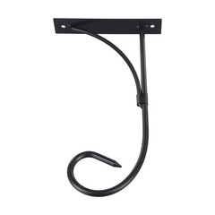 Sturdy Construction 2Pcs Metal Flower Pot Hangers for Long Lasting Use