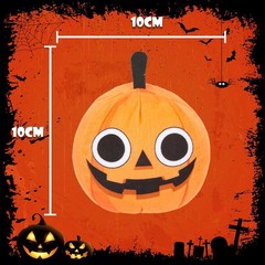 Pumpkin Soft Toy Halloween Themed Plush 10cm x 10cm X 1