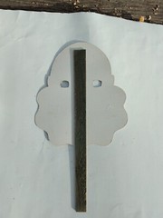 Masquer – Aids paper stick mask 1979 Beachcombers International Fort Myers Bin19