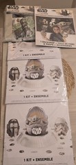 Star Wars Mandalorian Party Kit 3 Table Kits, One Favor Pack 48 Pieces, And…