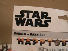 3 X Star Wars Party Decorations Baby Yoda BIRTHDAY Banner 6′ lot set.