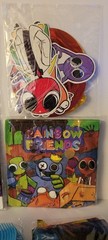 Rainbow Friends Party Supplies, Rainbow FriendsHappy Birthday, 114 Pieces