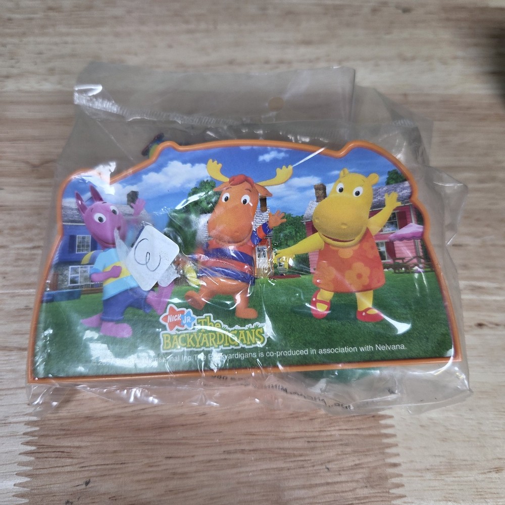2007 The Backyardigans DecoPac Set Cake Topper Pablo And Uniqua NEW SEALED BAG