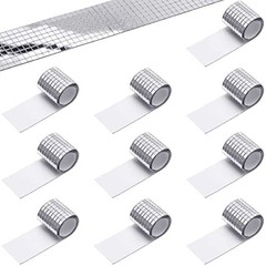 4720 Pcs Self-Adhesive Mirror Glass Mosaic Tiles Decorative Craft Wall Stickers