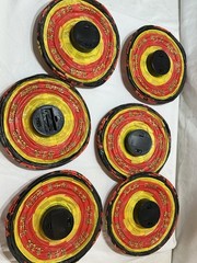 6 Chinese Paper Light Up Lanterns Dragon New Year Party Pool Patio Celebration