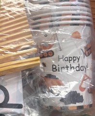 118 Pcs Construction Birthday Party Decorations