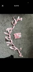 Bride to Be Bachelorette Decorations Set Foil/Latex Balloons Sash Pink Gold