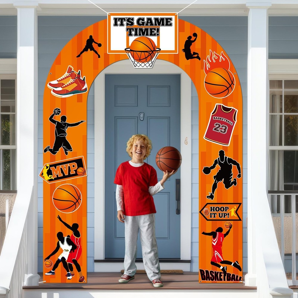 Basketball Party Door Decorations Basketballs Door Banner Sport Front Doors P…