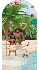 Moana Arch Backdrop Cover Happy Birthday Party Photo Background Supplies