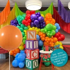 15pcs 24 Inch Balloons Large Assorted Balloons Thick Latex Heavy Duty Balloon…