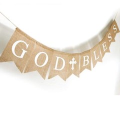 First Communion Banner Kit, Baptism Decorations for Boys Girls, First Communi…