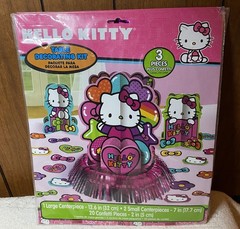 Hello Kitty Sanrio Party Table Centerpieces / Table Decor – 3 Complete Sets