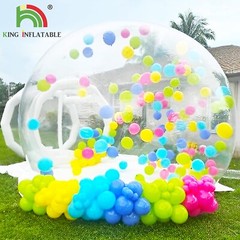 13FT Inflatable Bubble House Balloon Dome Bubble Tent Outdoor For Birthday Party