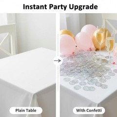 100Pcs Glitter Disco Ball Table Confetti, Mini Disco Ball Confetti for Bachel…