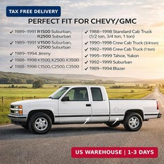 Chrome Body Side Molding Replacement Automotive Trim Kit : 2.5″ Tape-On Molding