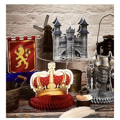 Medieval Knight Party Decorations Table Scene Setter Cutouts Banner