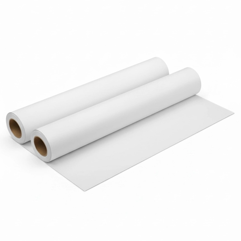 2 Rolls White Wet Strength Tissue Paper Vellum Tear Resistant 14.9×511