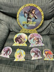 Variety Birthday Decorations Buzz Lightyear THE CHILD Transformers DEMON SLAYER