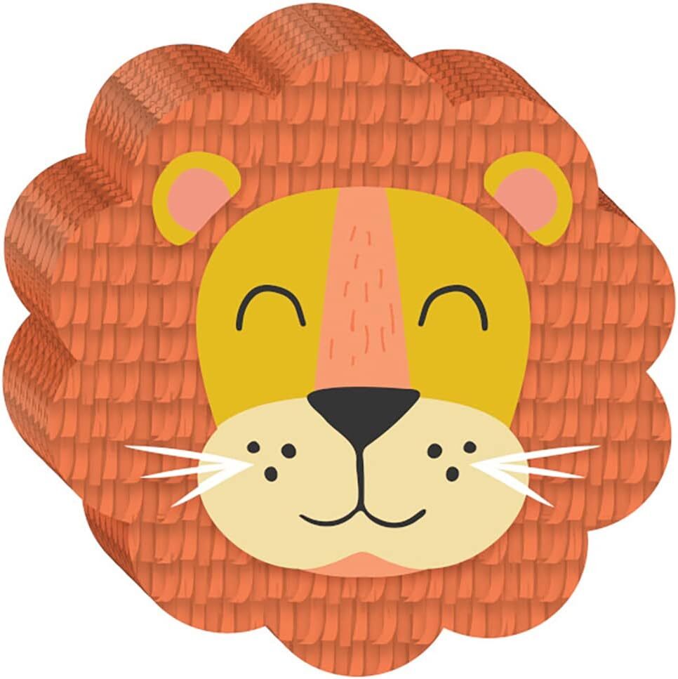 Get Wild Lion Jungle Safari Animal Kids Birthday Party Mini Pinata Decoration