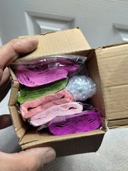Crepe Paper Flower DIY Kit 6 Rolls & 50 Floral Wire Set Rainbow Wedding Birthday