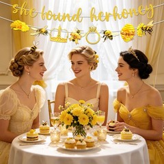 She Found Her Honey Banners Decor, 2PCS Honey Bride to Bee Bridal Shower Part…