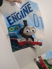 Thomas & Friends Giant Scene Wall Decorating Kit Giant 5 Piece Set + Table Topp