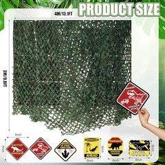 Dinosaur Party Decorations Set 10x13ft Dino Netting 6 Dinosaur Paper Sign